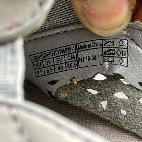 Vionic MIDI Perf Women Shoes Gray 8.5M Perforated Leather Slip On Casual Loafers - Picture 16 of 16